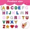 196PCS Glitter Foam Letter Stickers – Self-Adhesive Colorful Alphabet A-Z with Heart & Star Shapes for DIY Crafts, Scrapbooking, Greeting Cards & Home Decor